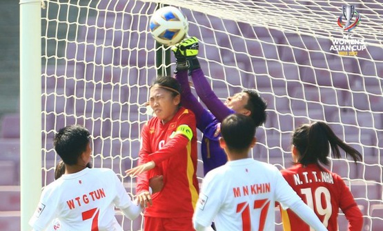 Xác định các cặp đấu tại vòng tứ kết Cúp bóng đá nữ châu Á 2022