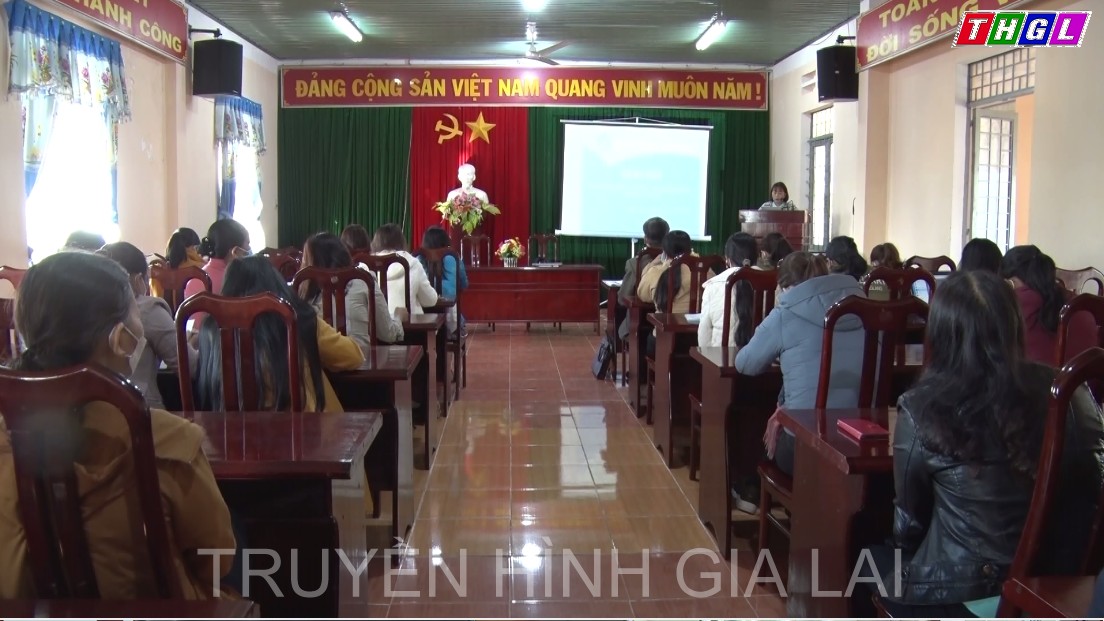 Hội nghị Ban Chấp hành Hội LHPN huyện Mang Yang khóa V
