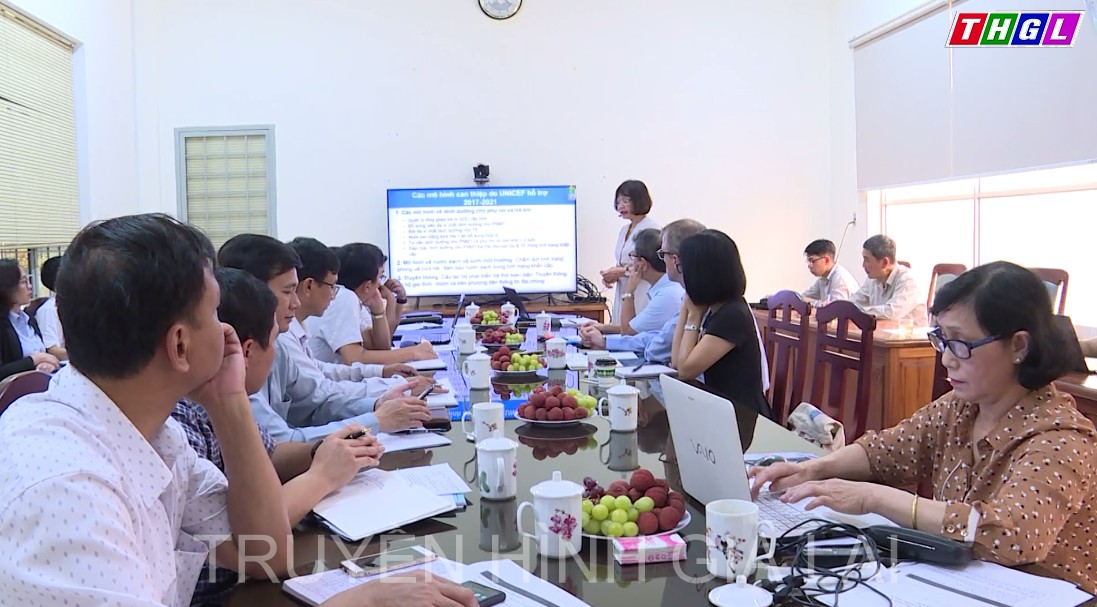 Phó Chủ tịch UBND tỉnh Hồ Phước Thành làm việc với Quỹ Nhi đồng Liên hợp quốc (UNICEF) Việt Nam