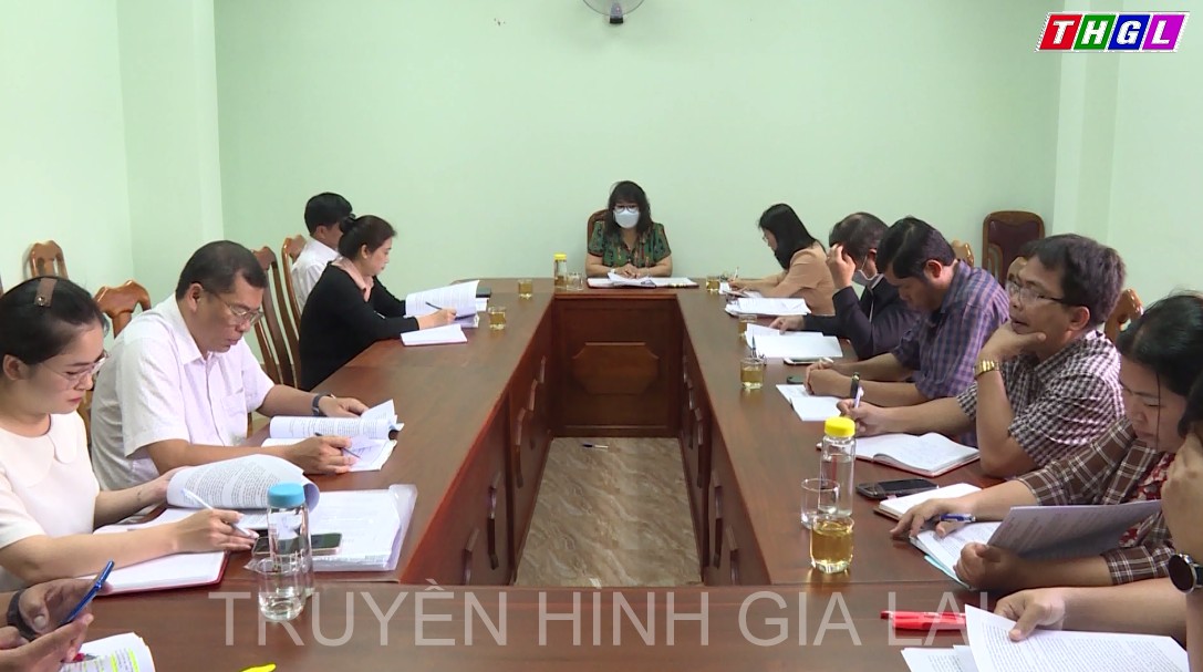 Đoàn khảo sát Ban Dân tộc HĐND tỉnh làm việc với Sở Tài chính về chính sách hỗ trợ lao động người DTTS
