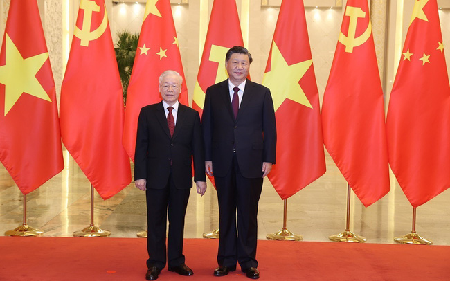 Lễ đón Tổng Bí thư Nguyễn Phú Trọng thăm chính thức Cộng hòa Nhân dân Trung Hoa