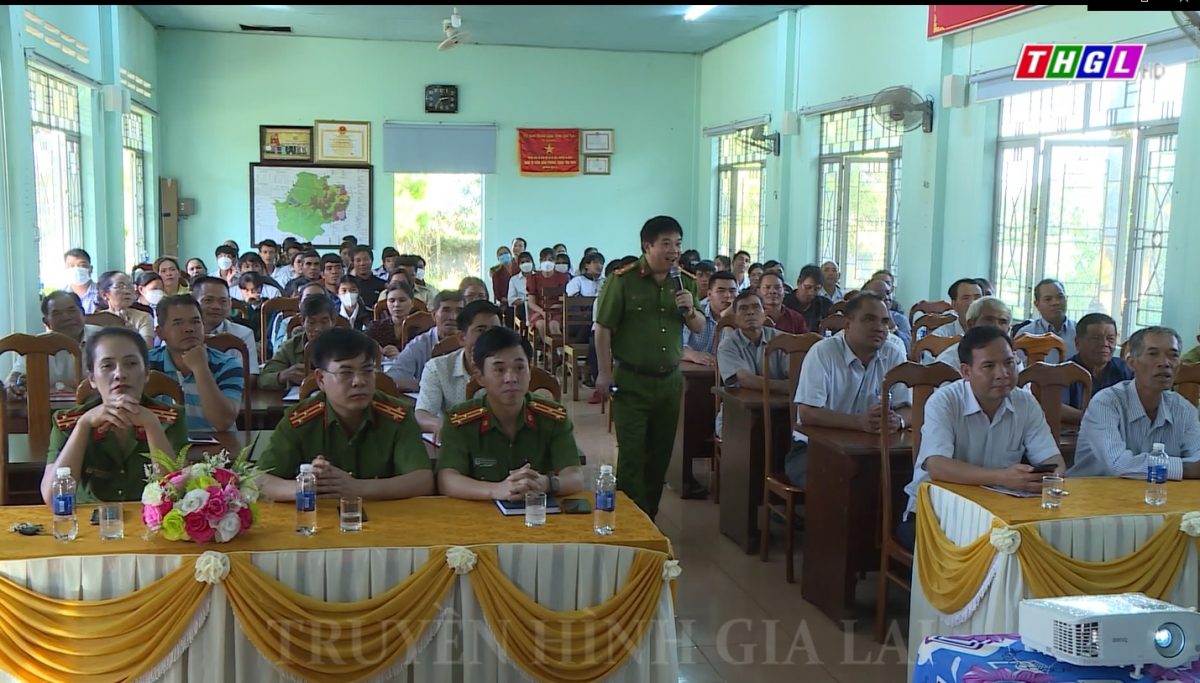 Tuyên truyền công tác phòng chống ma túy tại xã Ia Der, huyện Ia Grai