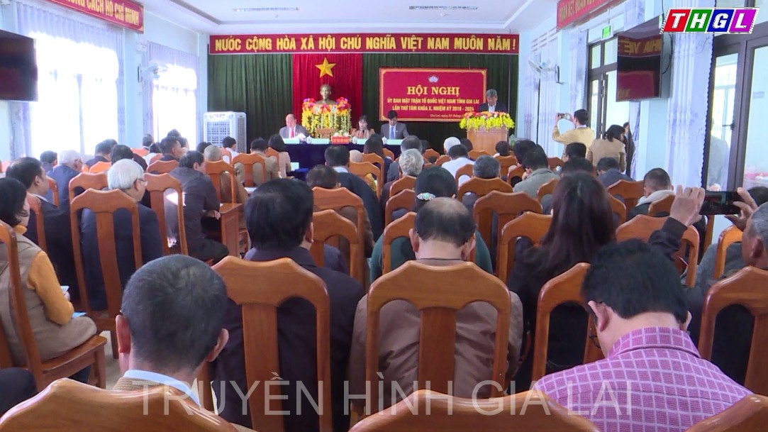 Hội nghị Ủy ban MTTQ Việt Nam tỉnh Gia Lai lần thứ 8,  khóa X, nhiệm kỳ (2019 – 2024)