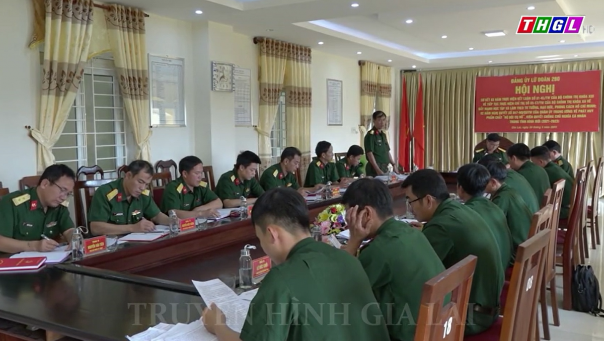 Đảng ủy Lữ đoàn 280 sơ kết 3 năm thực hiện Kết luận  số 01 của Bộ Chính trị  và 2 năm thực hiện Nghị quyết số 847 của Quân ủy Trung ương