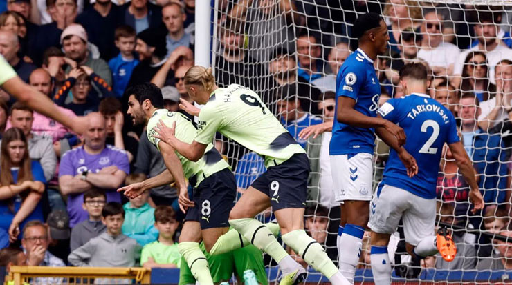 Everton – Man City: Đại tiệc 3 bàn, tiến sát ngôi vương (Ngoại hạng Anh)