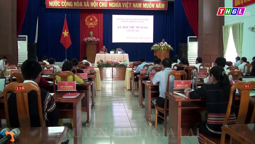 Kỳ họp thứ 13 (chuyên đề) HĐND huyện Phú Thiện khóa IV, nhiệm kỳ 2021-2026