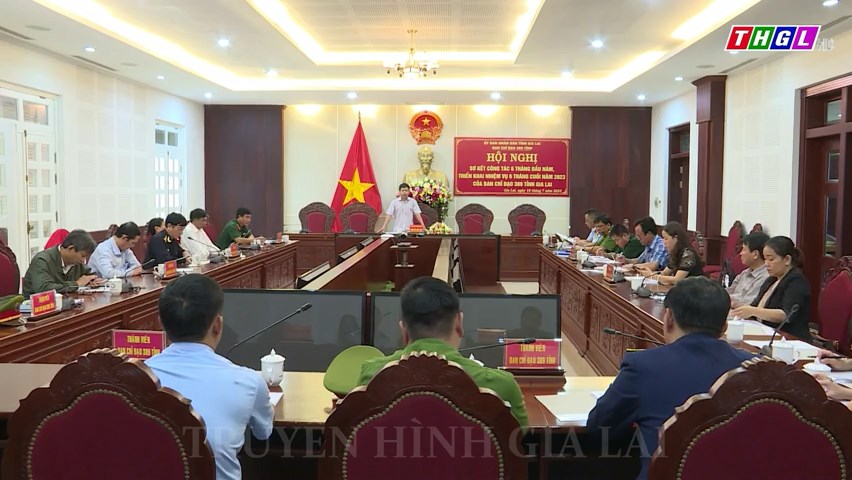 Ban Chỉ đạo 389 tỉnh Gia Lai triển khai nhiệm vụ 6 tháng cuối năm 2023