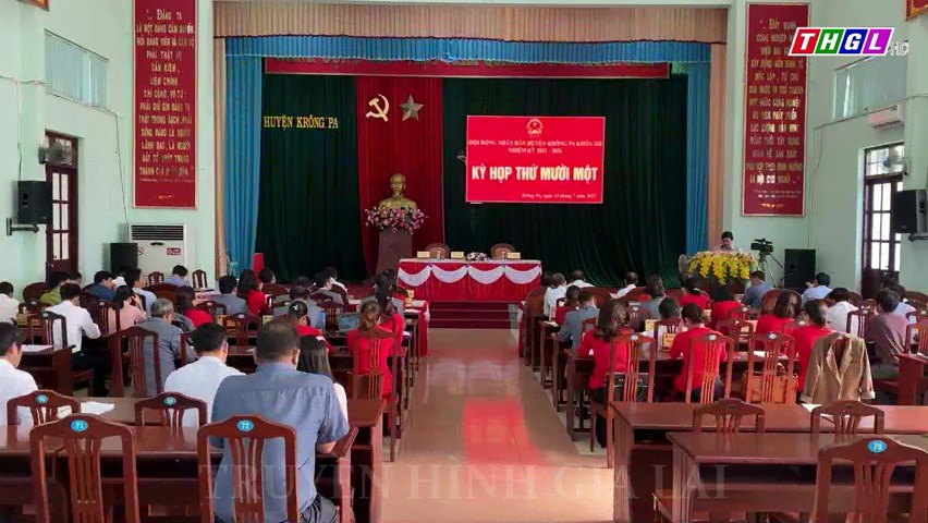 Hội đồng nhân dân huyện Krông Pa thông qua 7 nghị quyết tại kỳ họp thứ Mười một