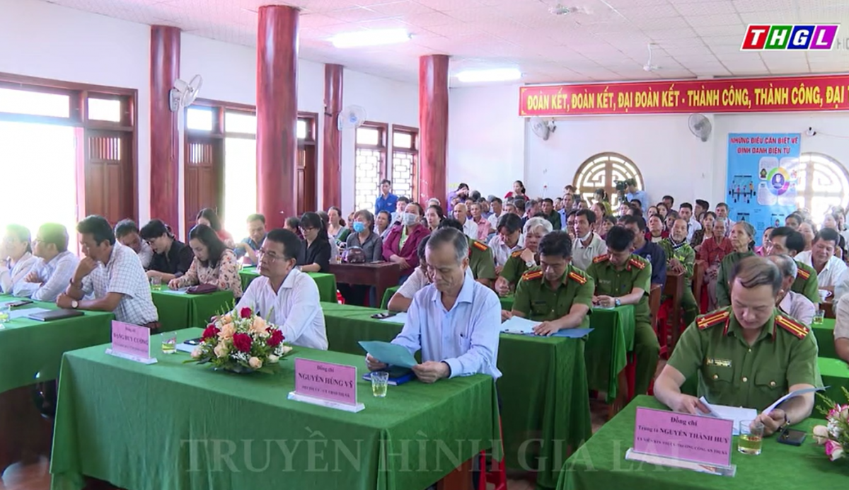 Thôn An Điền Bắc, xã Cửu An, thị xã An Khê tổ chức Ngày hội toàn dân bảo vệ an ninh Tổ quốc năm 2023.