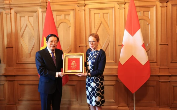 Thụy Sĩ coi Việt Nam là một đối tác quan trọng hàng đầu ở khu vực Đông Nam Á