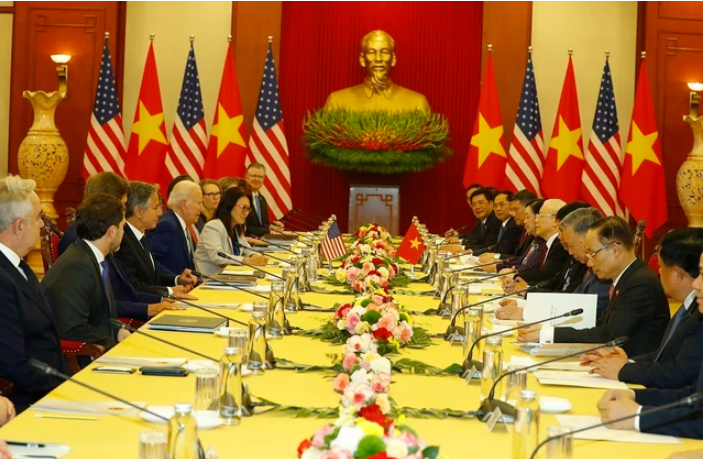 Tuyên bố chung về nâng cấp quan hệ Việt Nam – Hoa Kỳ lên Đối tác Chiến lược Toàn diện