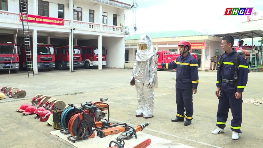 Chủ động huấn luyện nâng cao kỹ – chiến thuật chữa cháy, cứu nạn cứu hộ