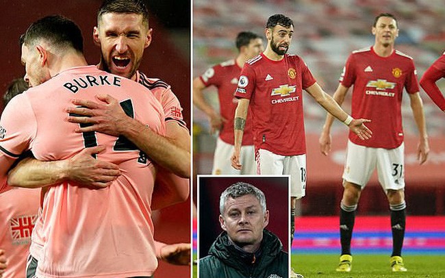 Vòng 20 Ngoại hạng Anh: Man Utd thua sốc đội cuối bảng Sheffield Utd