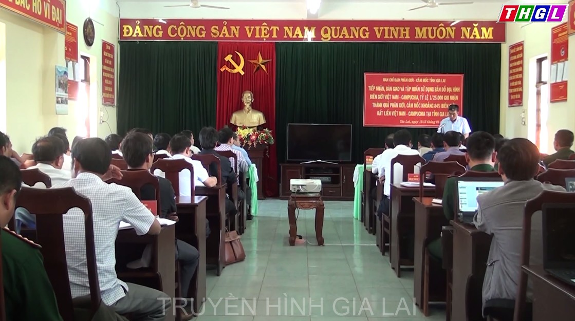 Lễ bàn giao và Tập huấn bản đồ địa hình biên giới Việt Nam – Campuchia