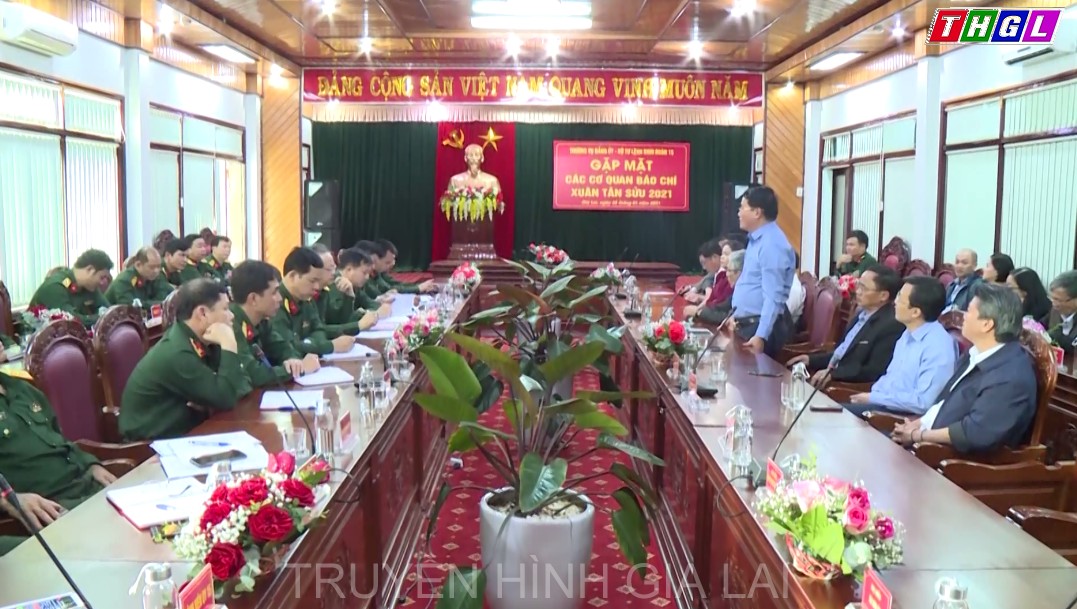 Binh đoàn 15 gặp mặt Báo chí nhân dịp Xuân Tân Sửu