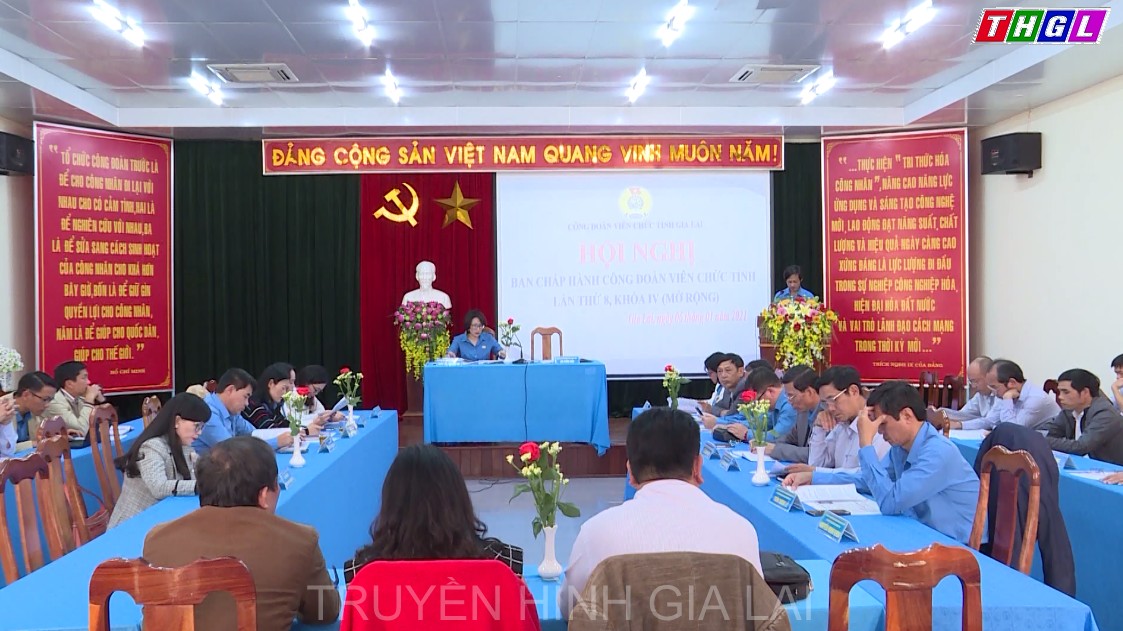 Hội nghị Ban Chấp hành công đoàn viên chức tỉnh lần thứ 8, khoá IV (Mở rộng)