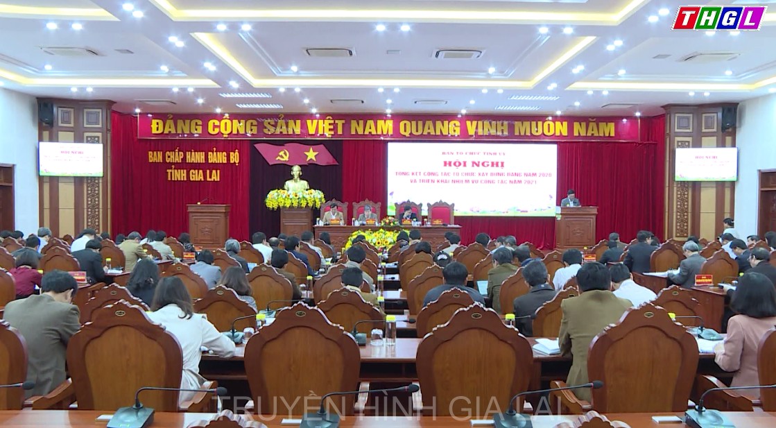 Hội nghị tổng kết công tác tổ chức xây dựng Đảng năm 2020, triển khai nhiệm vụ năm 2021