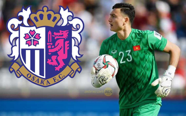 Đặng Văn Lâm chia tay Muangthong United, gia nhập Cerezo Osaka