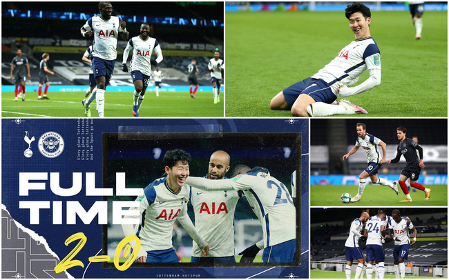 Vượt qua Brentford, Tottenham Hotspur vào chung kết Cúp Liên đoàn Anh