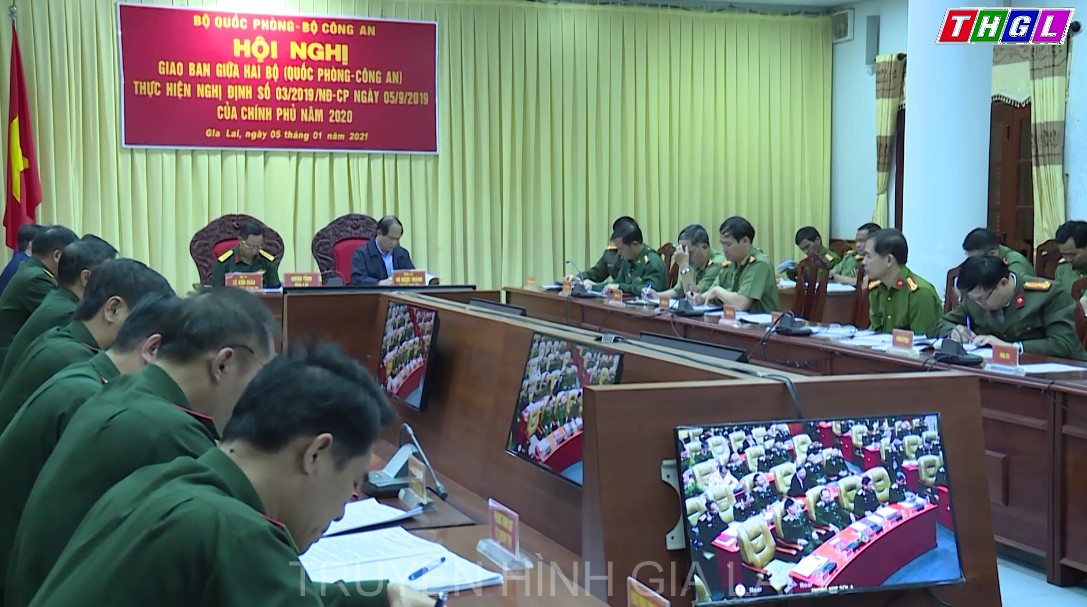 Hội nghị giao ban giữa hai Bộ (Quốc phòng – Công an) đánh giá kết quả thực hiện Nghị định số 03/2019/NĐ-CP ngày 05/9/2019 của Chính phủ