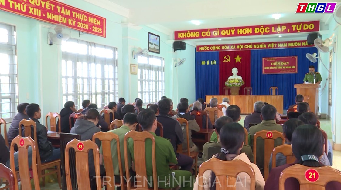 Hiệu quả từ việc triển khai thực hiện diễn đàn “Công an Nhân dân lắng nghe ý kiến Nhân dân”