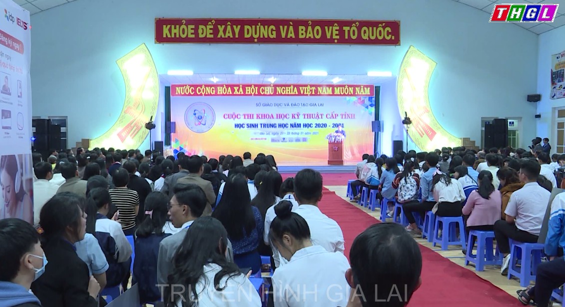 Khai mạc cuộc thi Khoa học kỹ thuật cấp tỉnh học sinh trung học năm 2020 – 2021