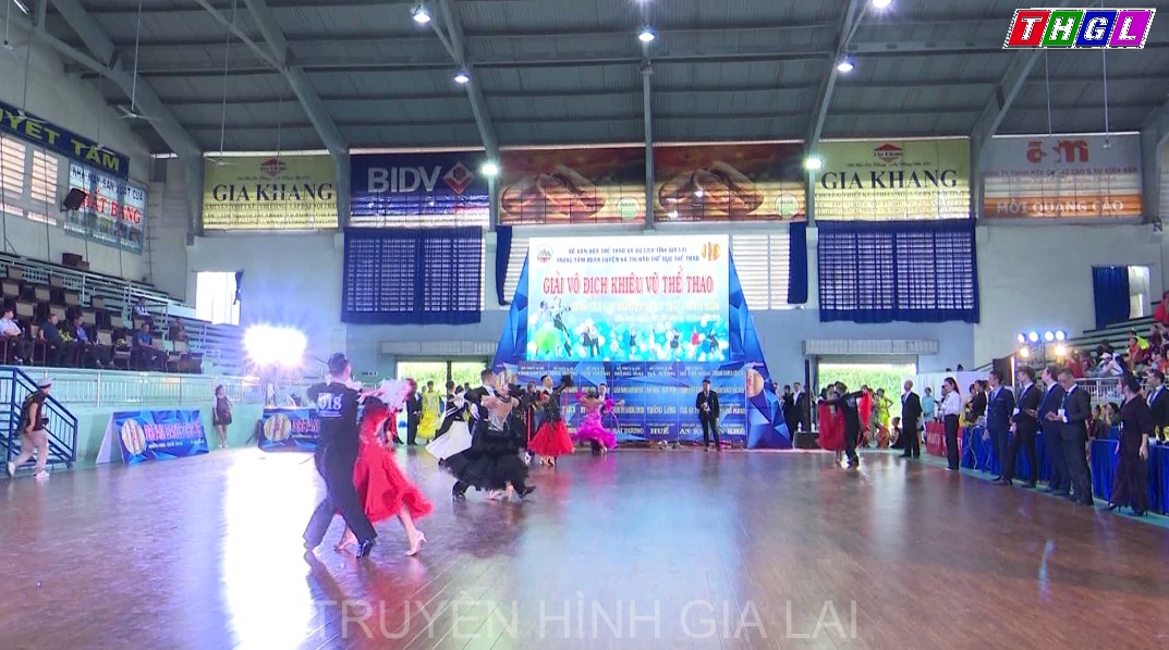 Ghi nhận Giải khiêu vũ thể thao tỉnh Gia Lai mở rộng lần thứ 3