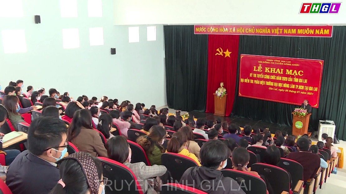 Khai mạc kỳ thi tuyển công chức tỉnh Gia Lai năm 2020