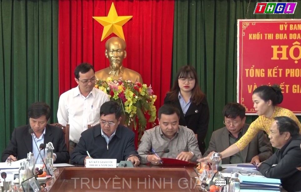 Khối thi đua Doanh nghiệp sản xuất nông nghiệp ký kết giao ước thi đua năm 2021            