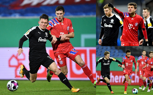 Cúp Quốc gia Đức: Bayern Munich bị loại bởi đội bóng hạng 2