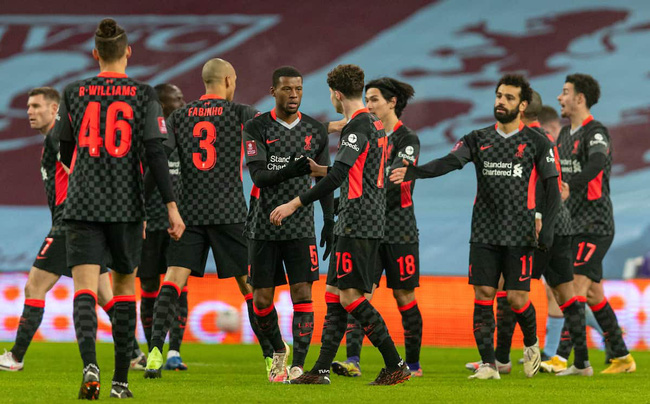 Aston Villa 1-4 Liverpool: Chiến thắng dễ dàng cho The Kop (Vòng 3 FA Cup)