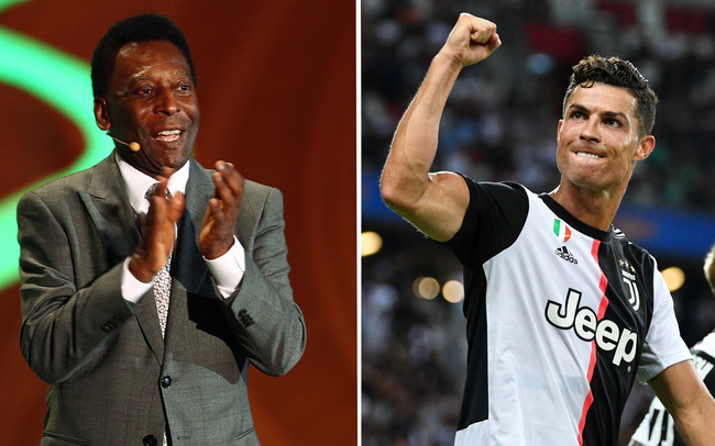 Qua mặt huyền thoại Pele, Ronaldo áp sát kỉ lục vĩ đại