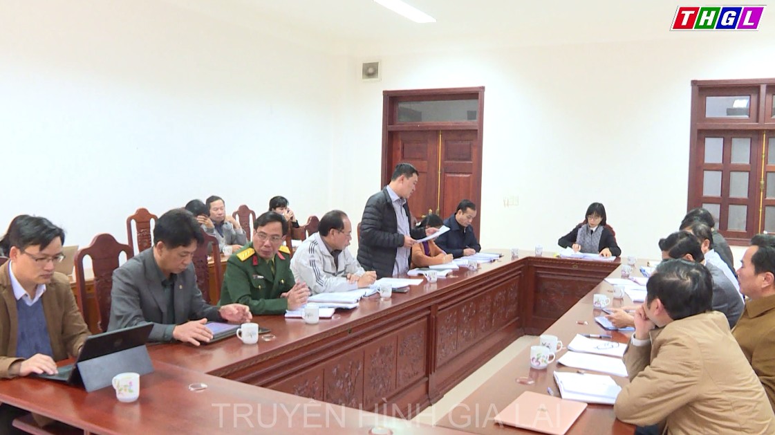 Phó Chủ tịch UBND tỉnh Nguyễn Thị Thanh Lịch họp nghe các đơn vị báo cáo công tác chuẩn bị, triển khai các kế hoạch hoạt động trong dịp Tết nguyên đán Tân Sửu 2021