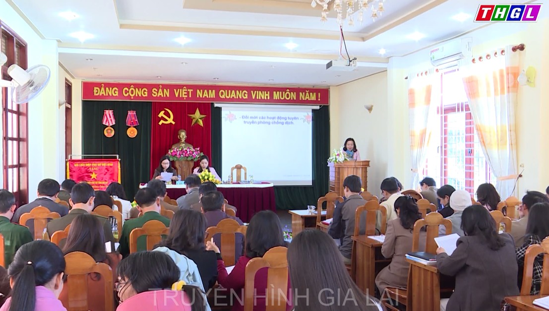 Hội nghị Ban Chấp hành Hội Liên hiệp Phụ nữ tỉnh lần thứ 12 (Mở rộng), khoá XIII, nhiệm kỳ 2016-2021