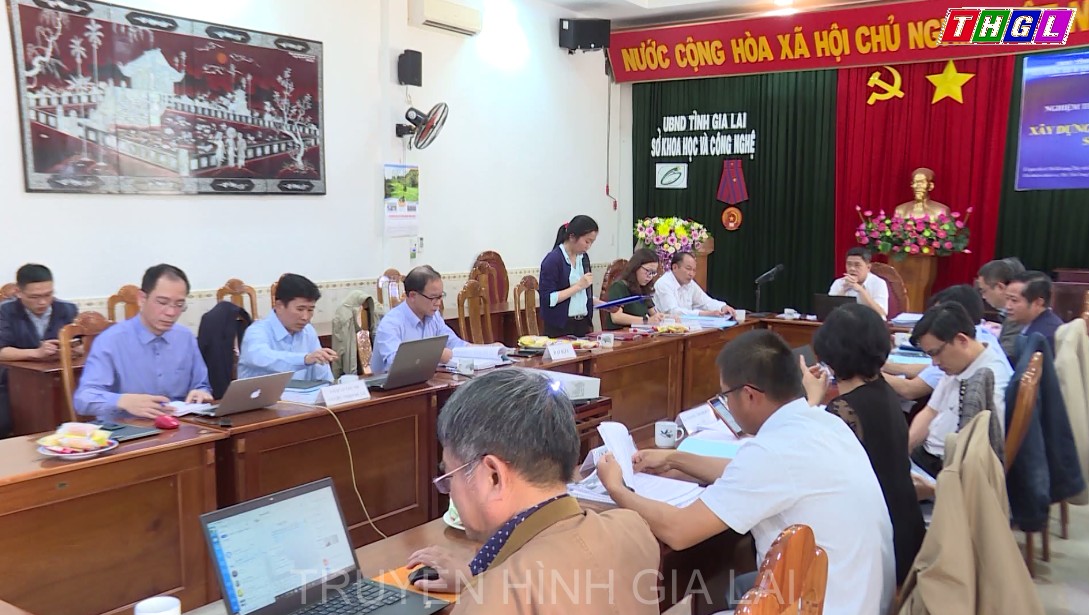 Sở Khoa học và Công nghệ tổ chức nghiệm thu đề tài cấp tỉnh “Xây dựng hệ thống giám sát và cảnh báo sớm hạn hán tỉnh Gia Lai”