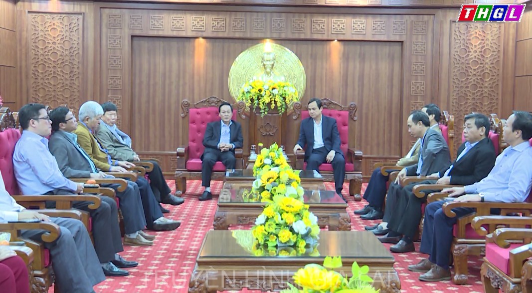 Tập đoàn Công nghiệp Cao su Việt Nam thăm, chúc Tết tỉnh Gia Lai