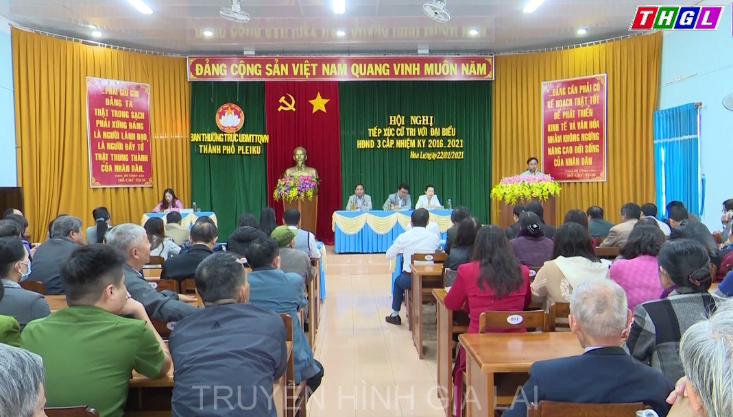 HĐND 3 cấp tiếp xúc cử tri trên địa bàn TP.Pleiku