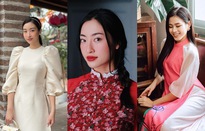 Đỗ Thị Hà và dàn Hoa hậu diện áo dài đầu xuân, ai cũng xinh đẹp ngút ngàn