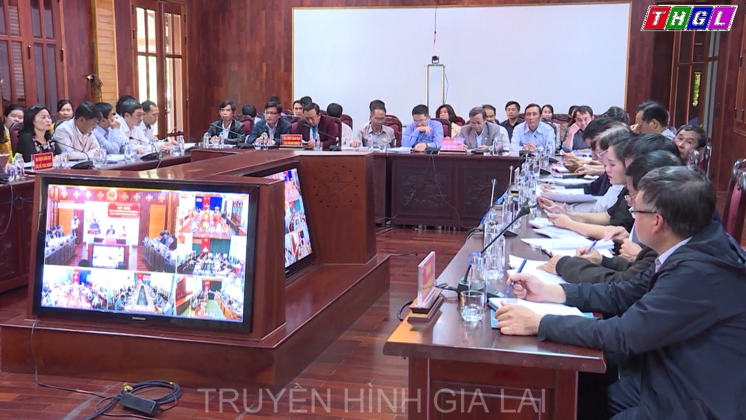 15 địa phương trong tỉnh đã triển khai Hội nghị truyền hình đến cấp xã