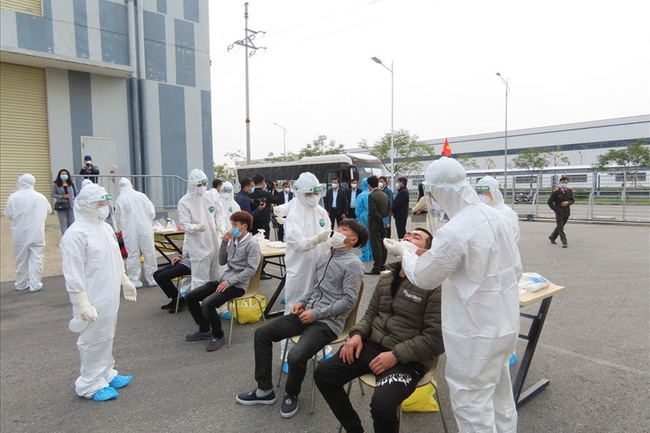 Sáng 5/3, không ca mắc COVID-19, Hải Dương xét nghiệm COVID-19 mẫu gộp cho lái xe, học sinh