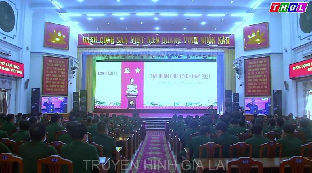 Binh đoàn 15 tổ chức Tập huấn Chiến dịch năm 2021