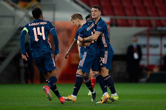 Kết quả Europa League, Olympiakos – Arsenal: 2 tuyệt phẩm sút xa, gần chắc vé đi tiếp