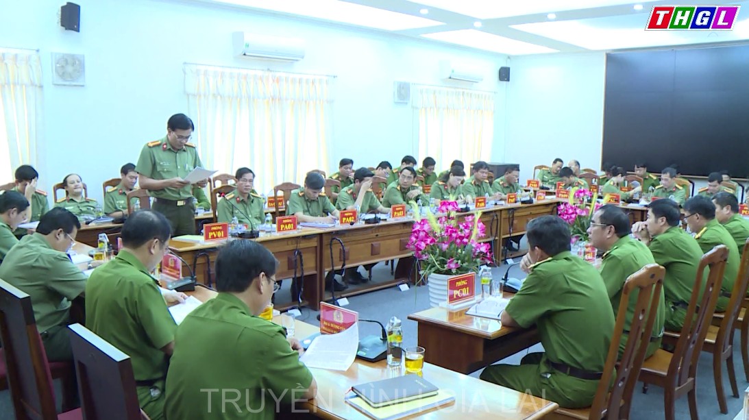 Công an tỉnh hoàn thành tốt các nhiệm vụ công tác quý I năm 2021