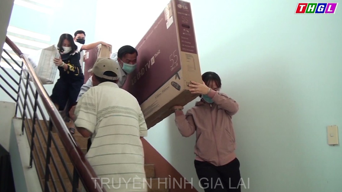 Diễn tập PCCC tại Trung tâm Văn hóa Thông tin & Thể thao thị xã Ayun Pa