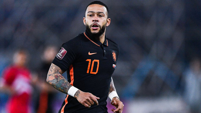 Memphis Depay lập cú đúp, ĐT Hà Lan thắng đậm Gibraltar tại vòng loại World Cup 2022