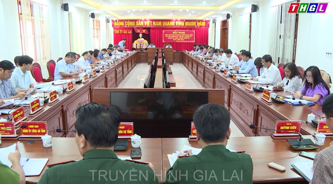 Tỉnh ủy tổ chức Hội nghị giao ban các cơ quan khối Đảng tỉnh và các Huyện ủy, Thị ủy, Thành ủy và Đảng ủy trực thuộc Tỉnh ủy quý I năm 2021