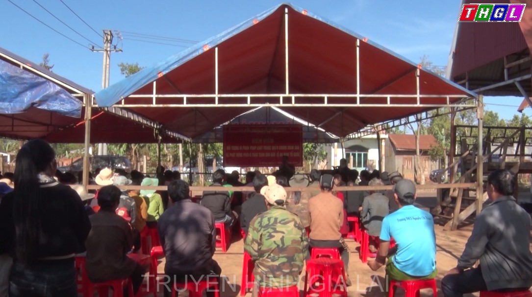 Chư Prông: Kiểm điểm đối tượng hoạt động tôn giáo trái pháp luật