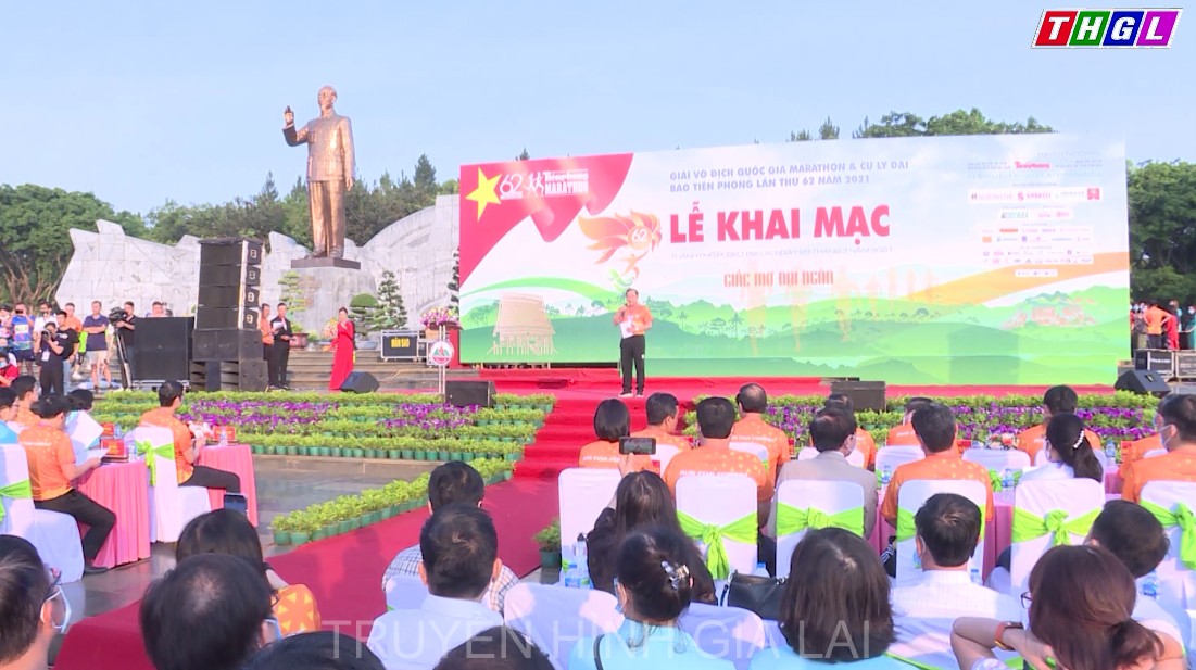 Khai mạc Giải vô địch Quốc gia Marathon và cự ly dài Báo Tiền Phong lần thứ 62 tổ chức tại Gia Lai
