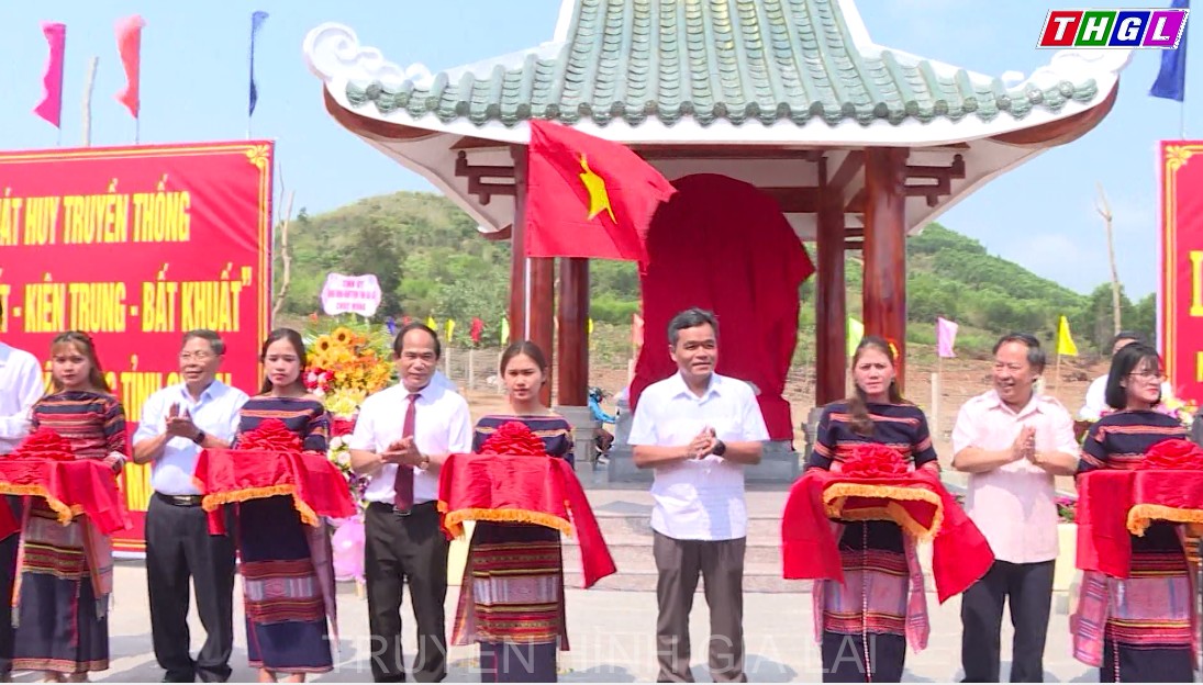  Khánh thành Nhà Bia di tích HĐND Cách mạng và UBND Cách mạng tỉnh Gia Lai (1968-1975)