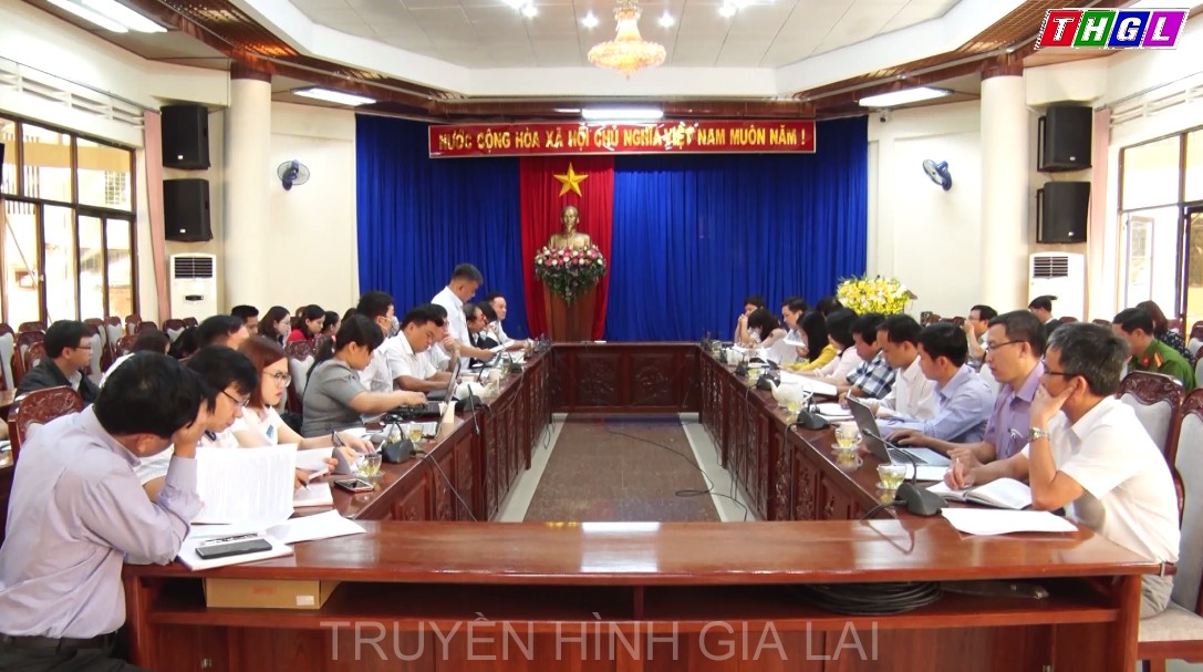 Đoàn kiểm tra cải cách hành chính tỉnh kiểm tra công tác cải cách hành chính trên địa bàn thành phố Pleiku.